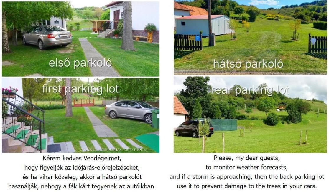 Vadászles Vendégház Bukkszentmarton Exterior foto